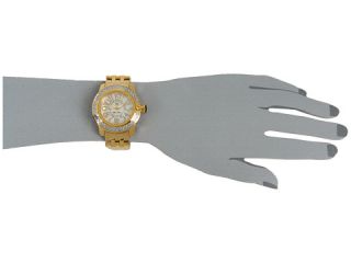 Glam Rock Lady SoBe 40mm Diamond Gold Plated Watch  GR31009D